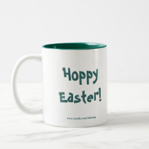 Tasse de houblon de Pâques - vert