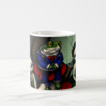 "Tasse de la grenouille belle"
