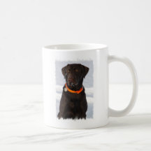 Tasse de Labrador de chocolat
