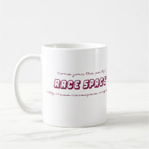 Tasse de l'espace de course