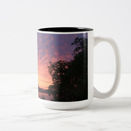 Tasse de lever de soleil