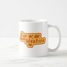 Tasse de machine d'amour