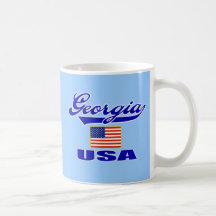 Tasse de manuscrit de la Géorgie