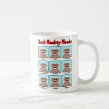 Tasse de modes de singe de chaussette