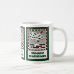 Tasse de Noël de mosaïque de sud-ouest de Javelina