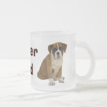 Tasse de papa de boxeur