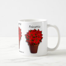 Tasse de poinsettia