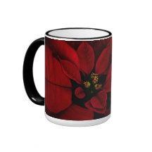 Tasse de poinsettia