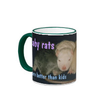 tasse de rats de bébé