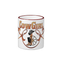 Tasse de TASSE de cow-girl