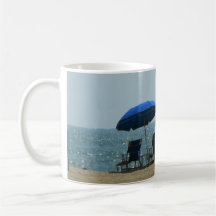 Tasse de tasse de plage de voilier de côte