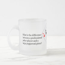 TASSE de TISONNIER en verre givré