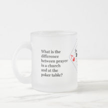 TASSE de TISONNIER en verre givré
