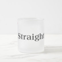 TASSE de TISONNIER en verre givré