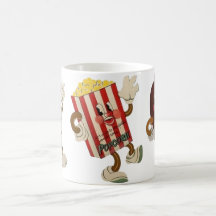 Tasse de trio de casse-croûte de théâtre