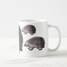Tasse de trois hérissons