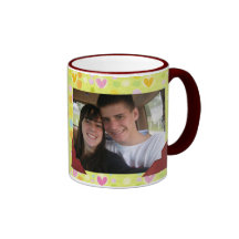 Tasse de Valentines de photo