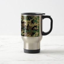 Tasse de voyage d'acier inoxydable de Camo de régi