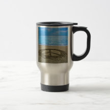 tasse de voyage de paix