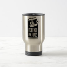 Tasse de voyage d'images de montage