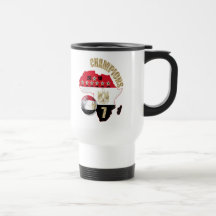 Tasse de voyage du football de drapeau de l'Egypte