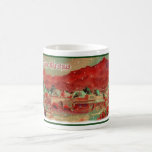 Tasse démodée de Noël de Tubac