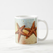 tasse d'étoiles de mer