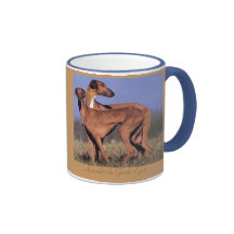 TASSE Deux Azawakhs