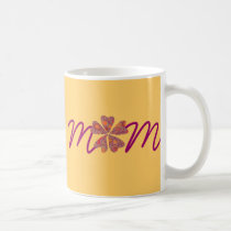 tasse du jour de mère de Fleurir-coeurs tasses