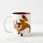Tasse du saut périlleux du kangourou mignon de ban tasses