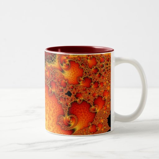 Tasse d'un rouge ardent de Firepit