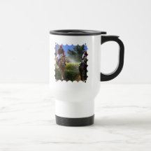 Tasse en plastique de voyage de concours complet