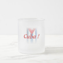 Tasse en verre Cuba!