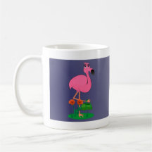 Tasse fabuleuse de flamant