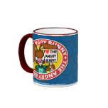 Tasse fâchée 1 d'amour de lapin