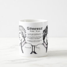 Tasse Gémeaux, manga, Mademoiselle Rouge