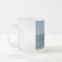 Tasse givrée par bonheur d'océan