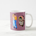 Tasse lente de cru de danse de juke-box