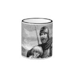 Tasse médiévale de chevalier