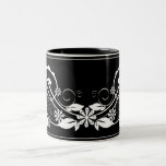 tasse noire vintage