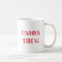 Tasse originale de rose de voyou des syndicats