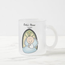 Tasse personnalisable de baptême de souvenir