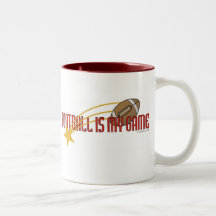 Tasse personnalisée d'étoile de football