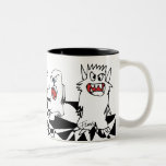 Tasse personnalisée par monstre de bande dessinée