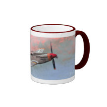 Tasse rouge de queue