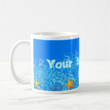 Tasse sous-marine - customisez avec votre texte et