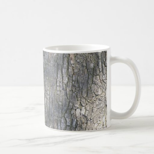 Tasse texturisée d'écorce d'arbre