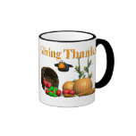Tasse - thanksgiving donnant des mercis