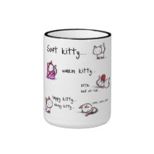 Tasses chaudes de kittys
