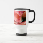 Tasses de café roses ROSES de voyage de roses de T
